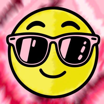 emoji with sunglasses