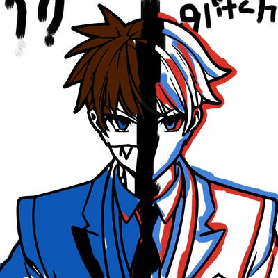 kaito vocaloid facing forward