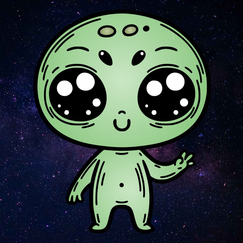 alien cute