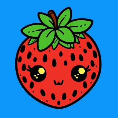cute strawberry