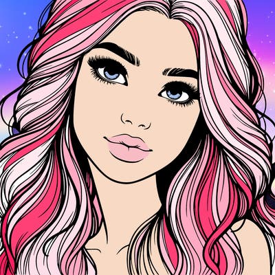 beautiful realistic girl