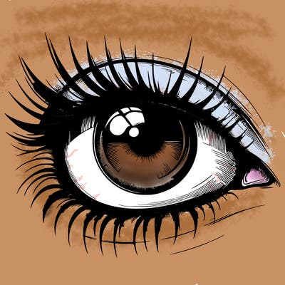 realistic eye