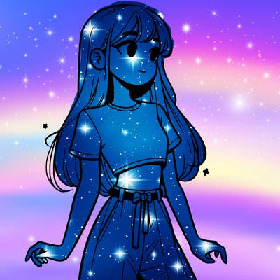 girl in a cute crop top