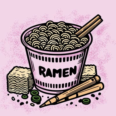 ramen noodles
