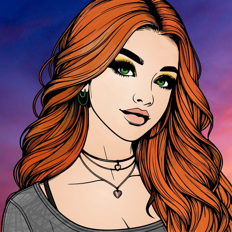 detailed realistic girl