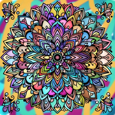 large classic mandala