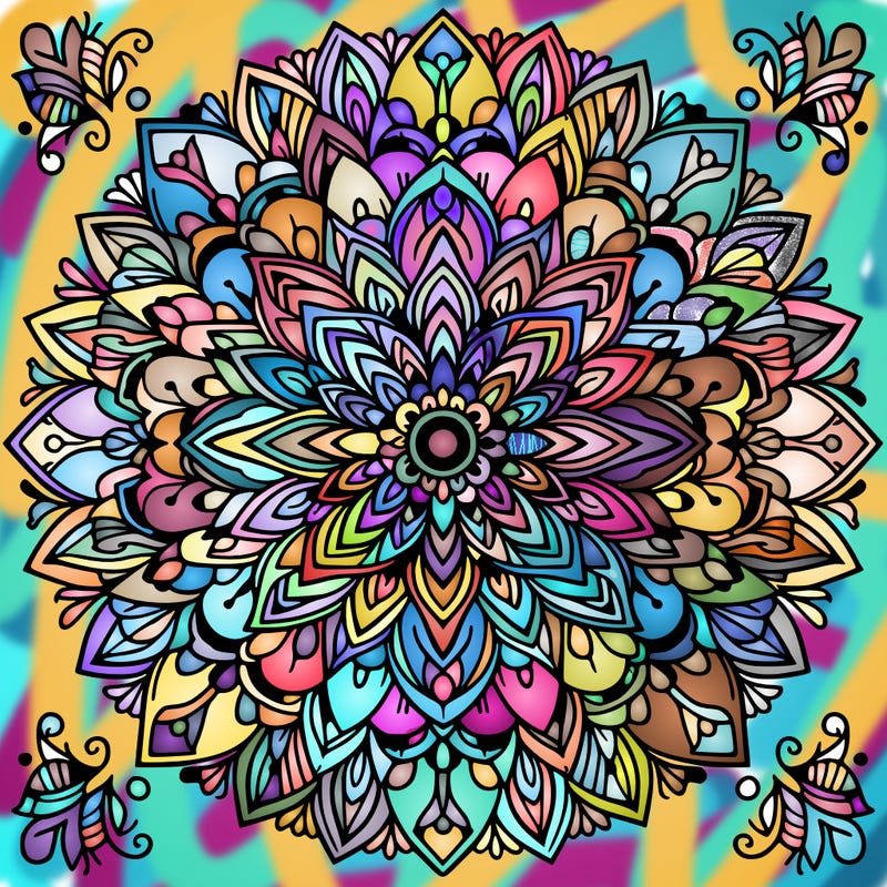 large classic mandala