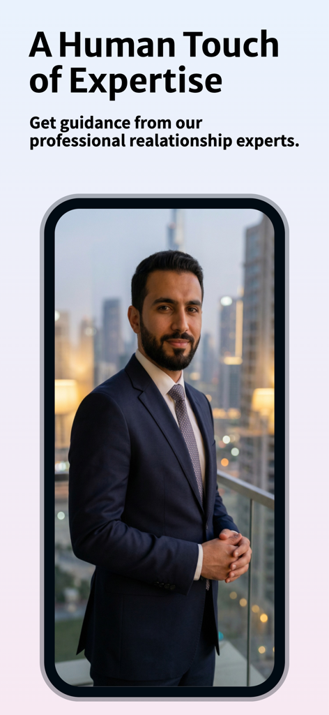 Marriage4Life 앱에서 결혼 지도를 제공하는 전문 관계 상담사