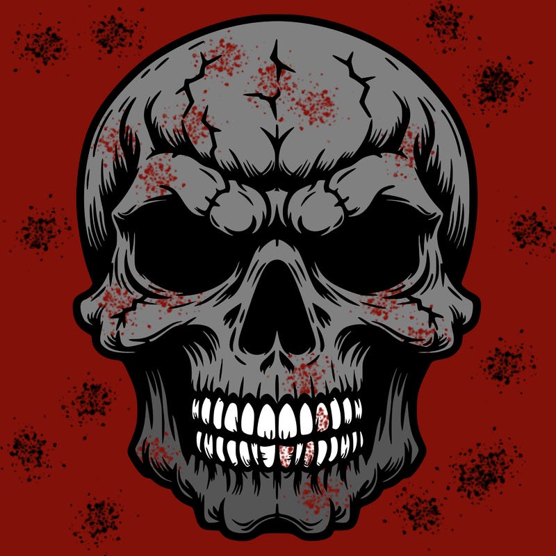 scary skull