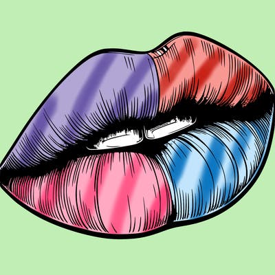 realistic lips