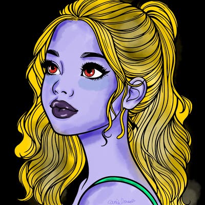 beautiful realistic girl