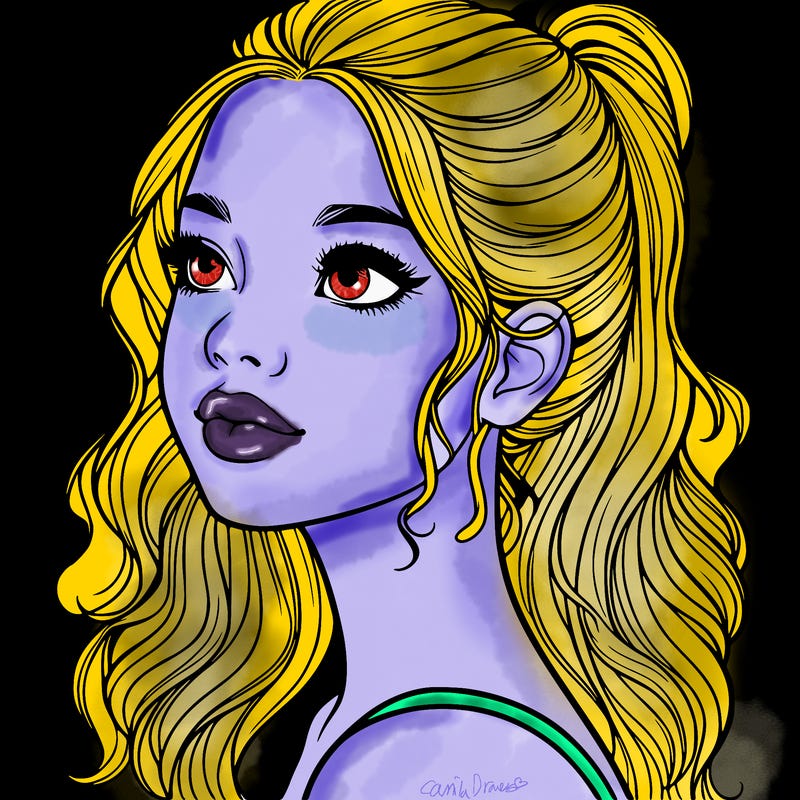 beautiful realistic girl