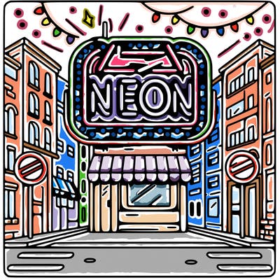 neon