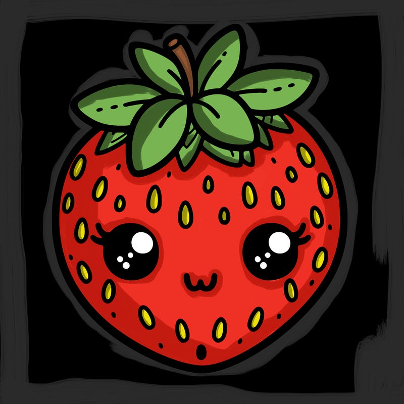 cute strawberry