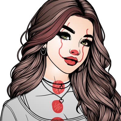 detailed realistic girl