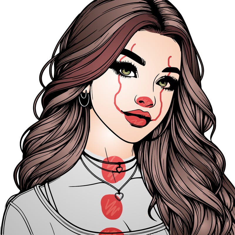 detailed realistic girl