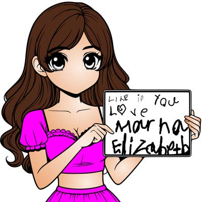 realistic pretty girl holding blank sign