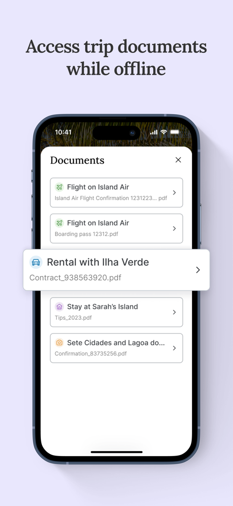 Itineraries by TravelJoy - Travel App | MWM