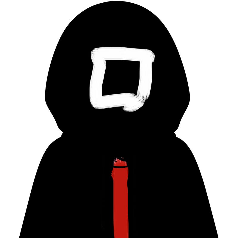 faceless girl in hoodie