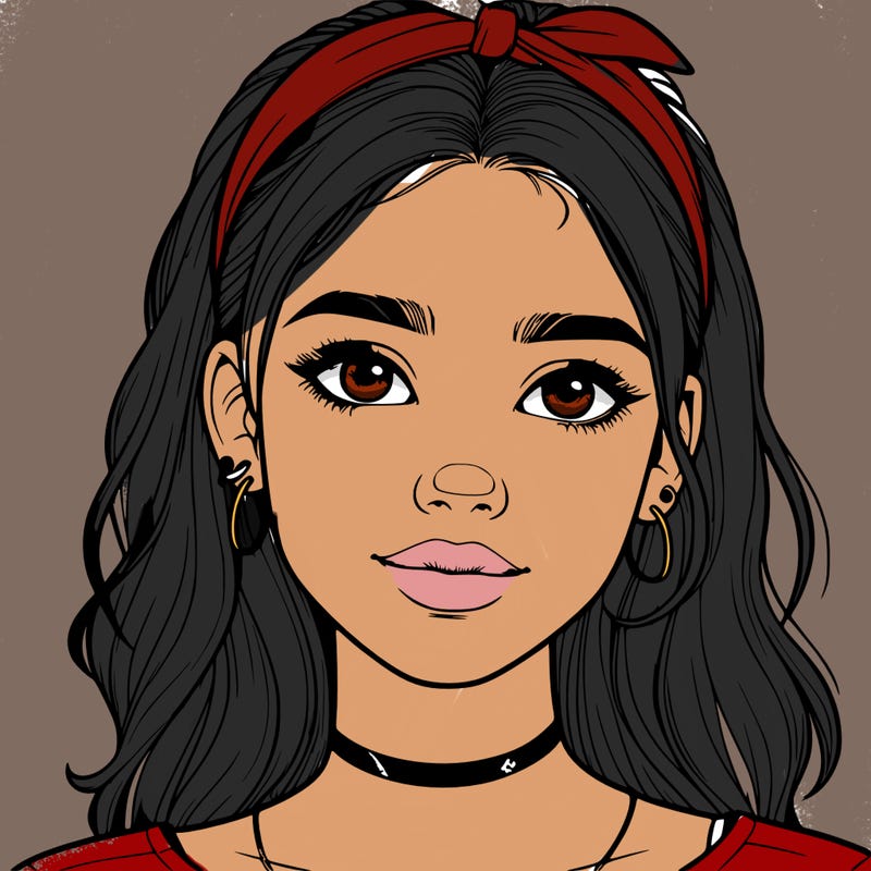 realistic teenage girl