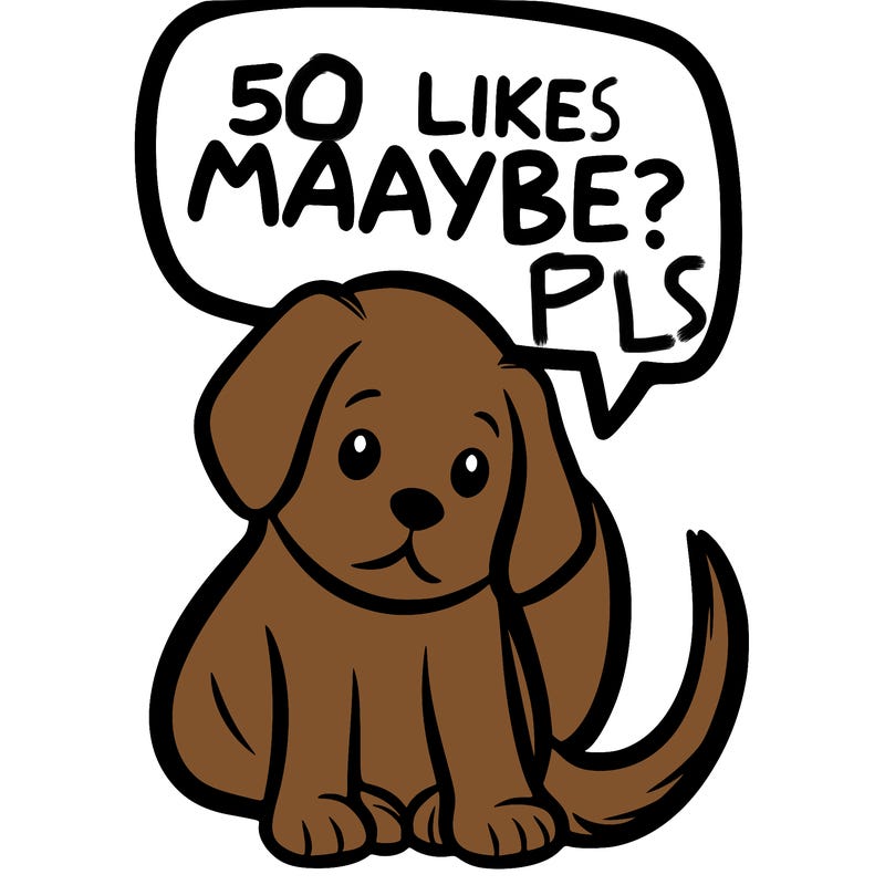 a puppy that says 5 like maybe