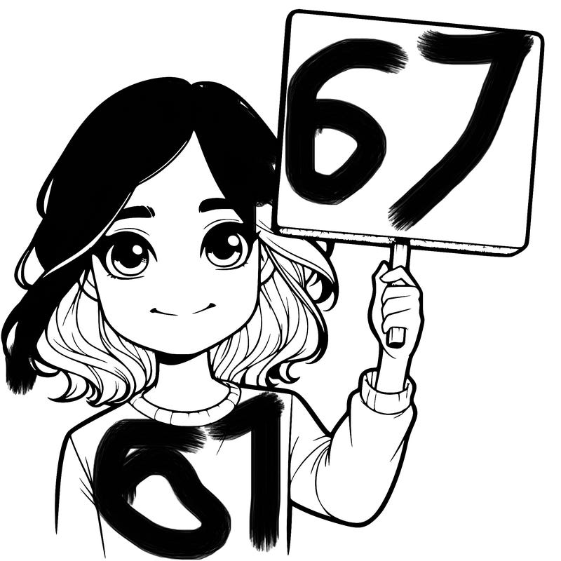 realistic girl holding up a sign