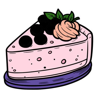 a cheesecake
