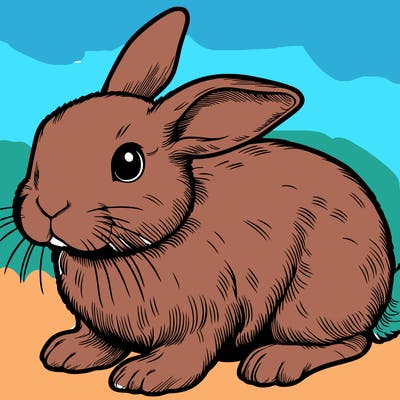 realistic bunny