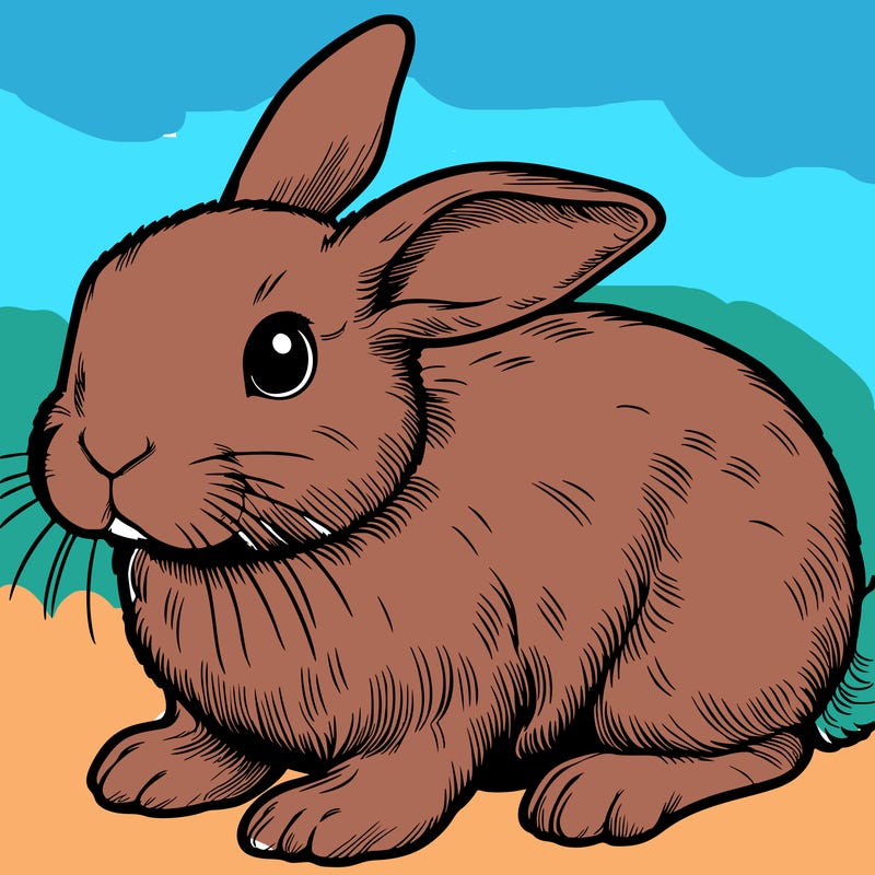realistic bunny