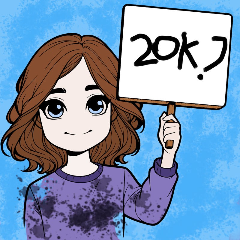 realistic girl holding up a sign