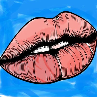 realistic lips