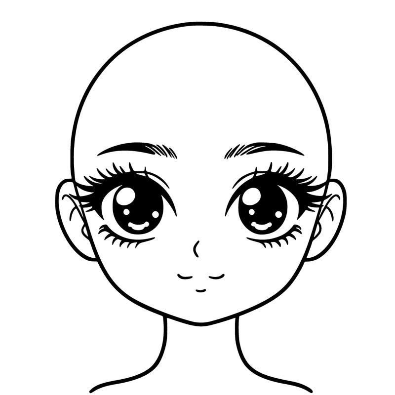 bald girl with no eyelashes