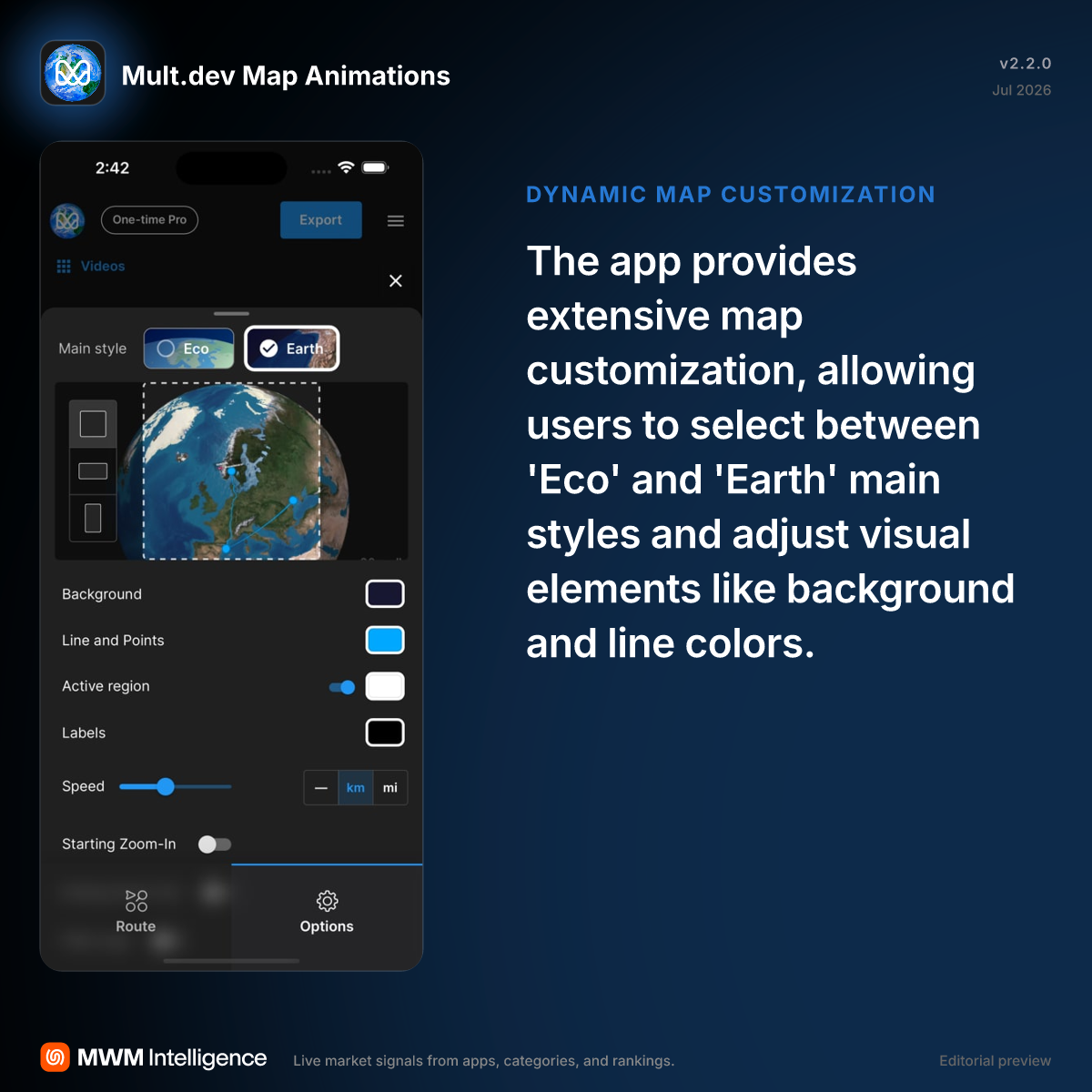 Mult.dev Map Animations - Photo & Video App | MWM