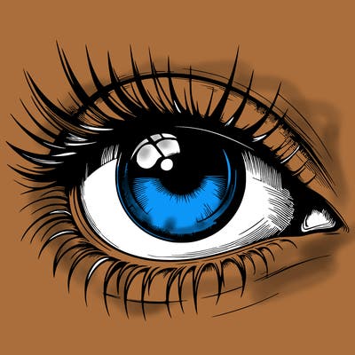 realistic eye