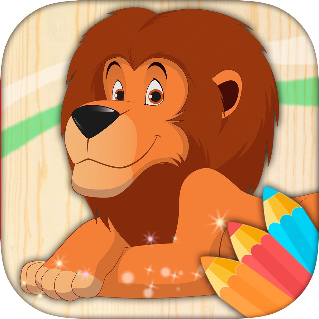 Learning game to paint animals - Games App | MWM