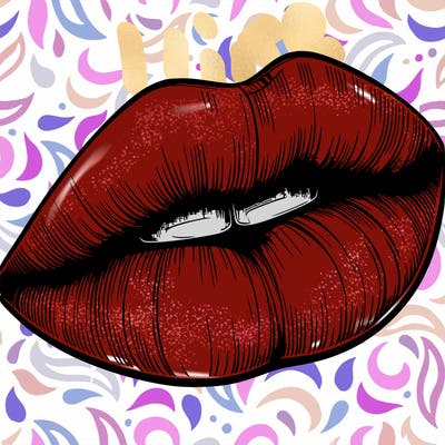realistic lips