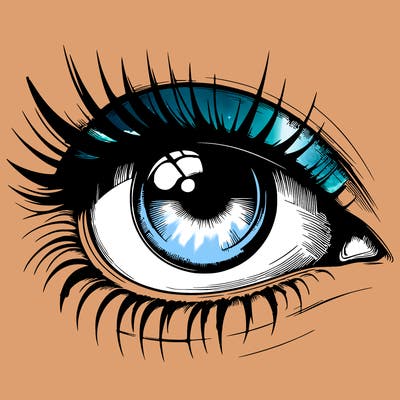 realistic eye