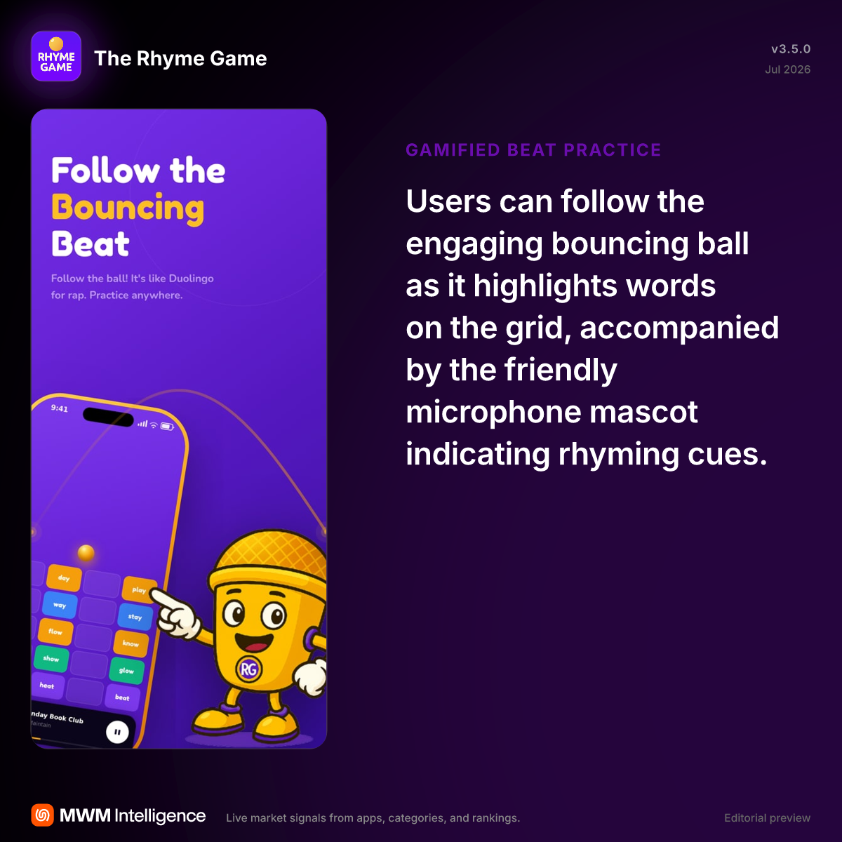 The Rhyme Game - Entertainment App | MWM