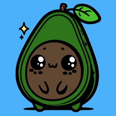 cute avocado