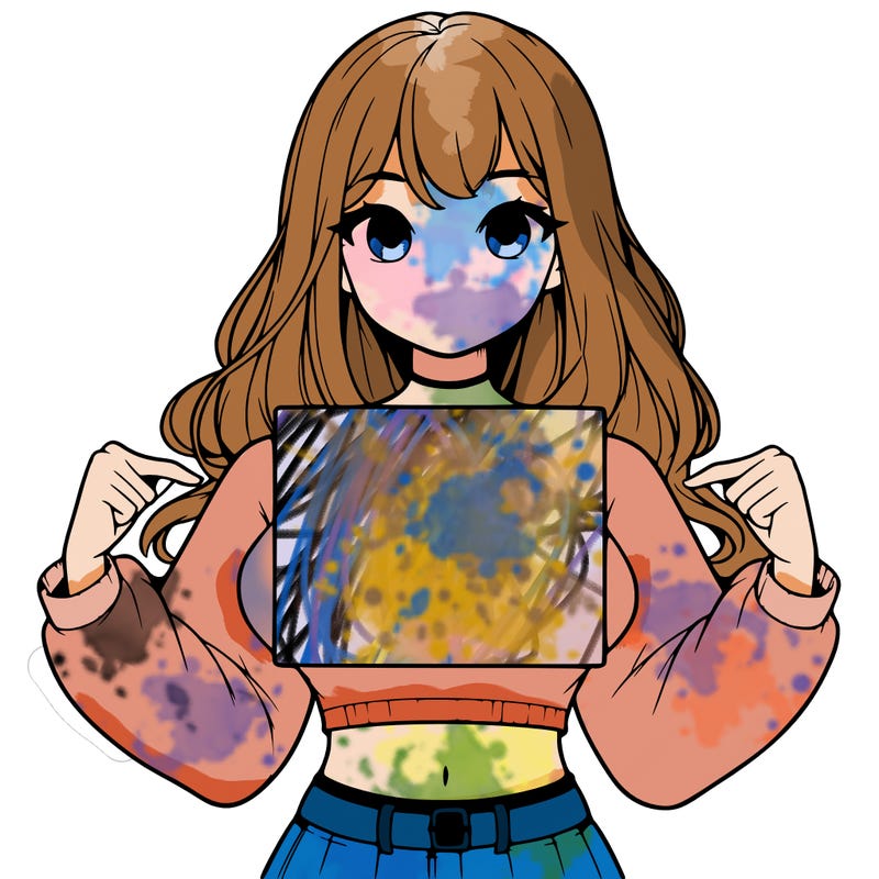 girl holding a blank sign in a long sleeve crop top