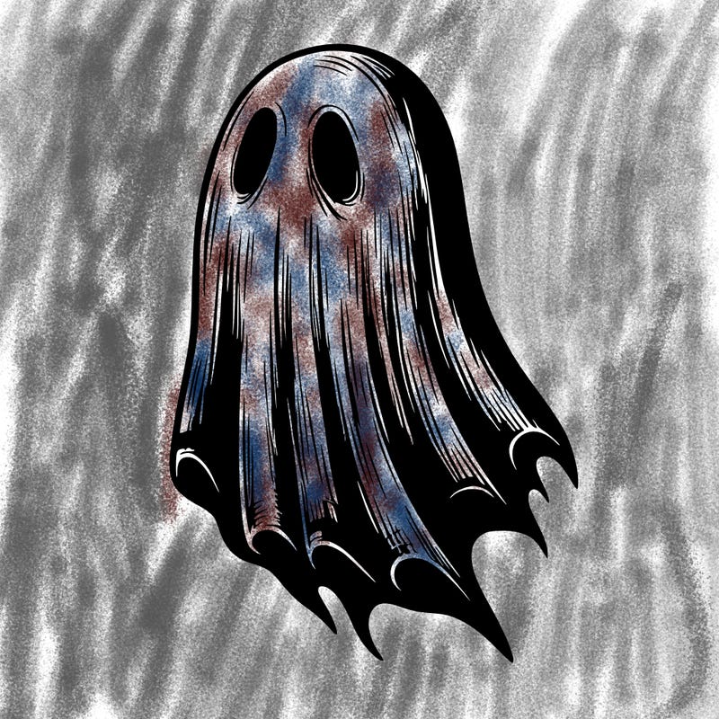 realistic creepy ghost