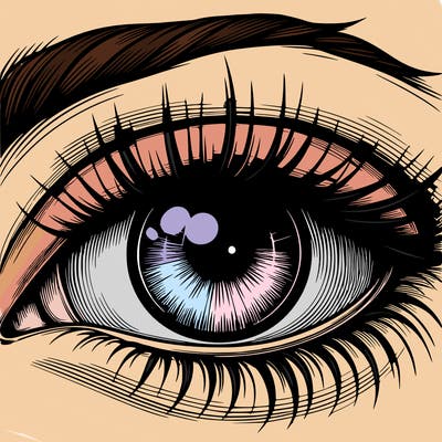 realistic eye