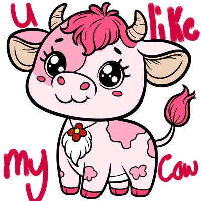 cute cow