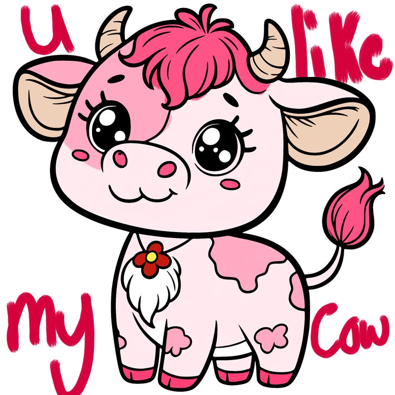 cute cow