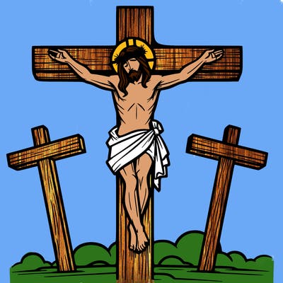 jesus on cross