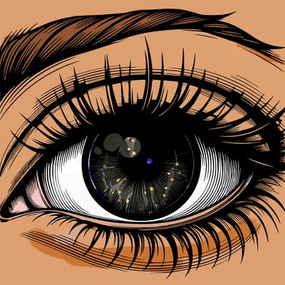 realistic eye