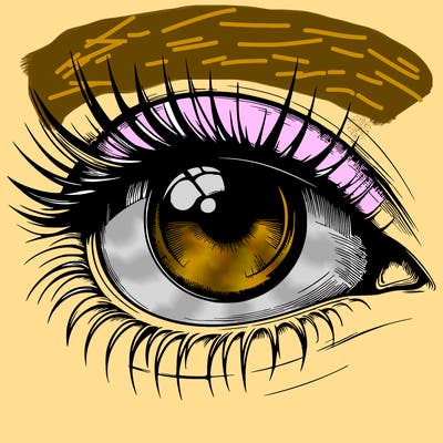 realistic eye