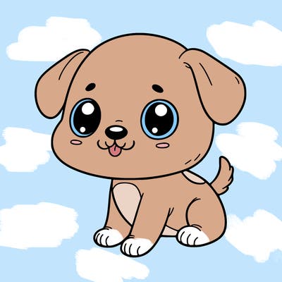 cute easy dog