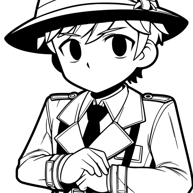 manga character spy
