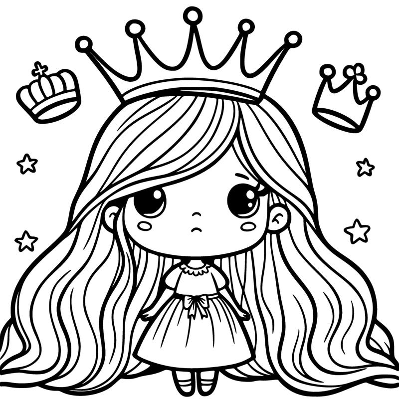 girl with  crown